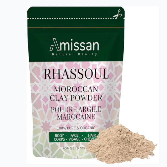 Argile de lave marocaine Amissan Rhassoul